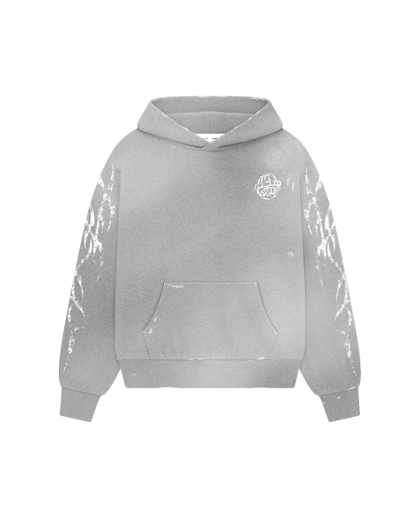 Grey steeze hoodie