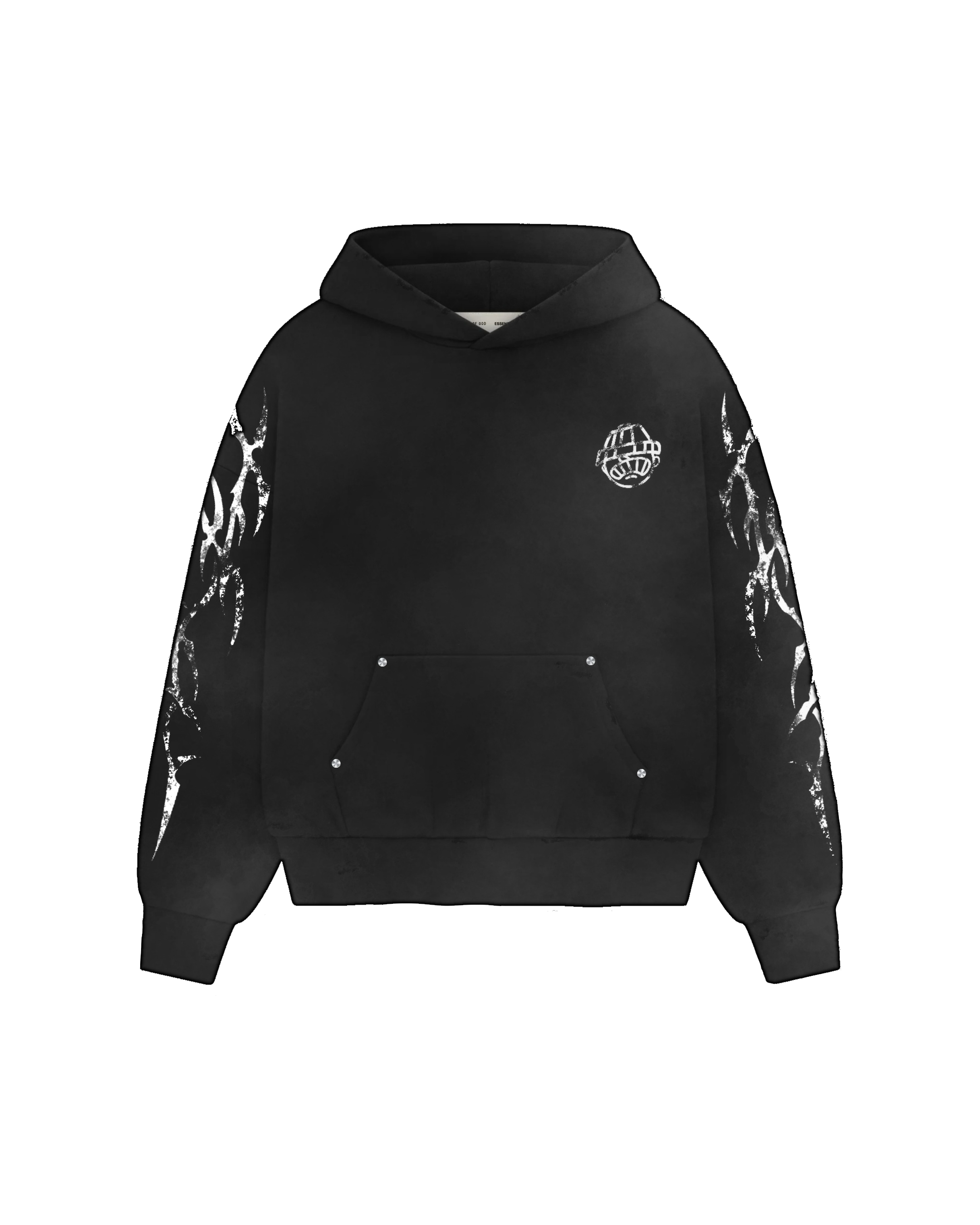 Black steeze hoodie